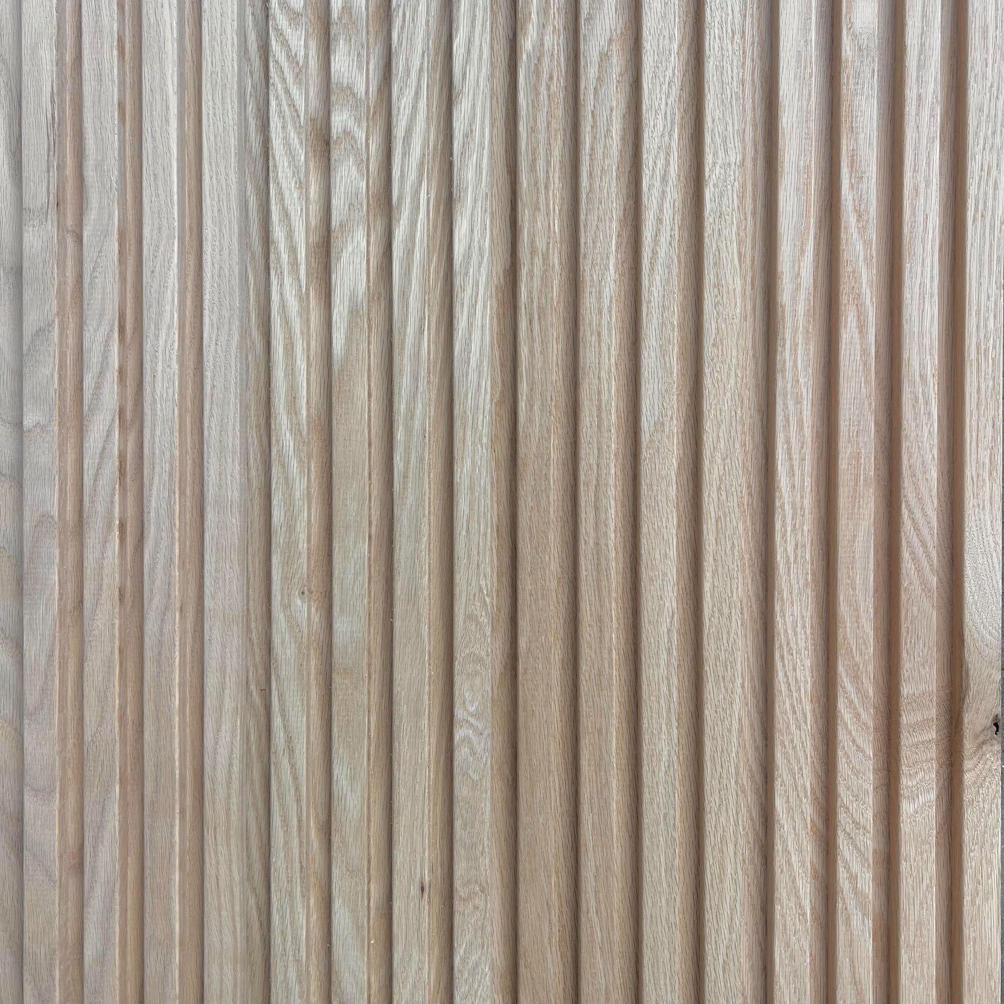 Timeline Fluted Cube solid wood wall panel showing fluted cube profile close-up for slat wall paneling, tambour, and solid wood acoustic wall paneling