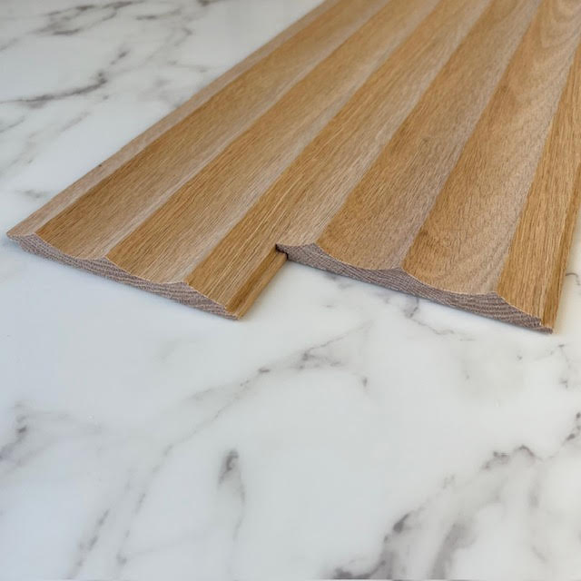 Fluted 1.5" Wide Scallop