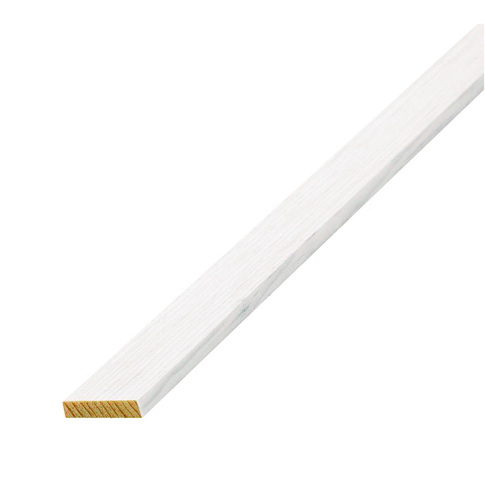 Flat Trim: Classic White