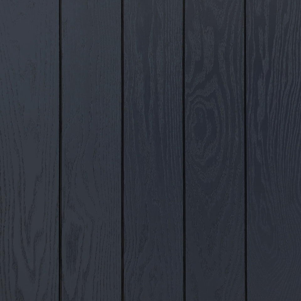 Midnight Navy Oak Shiplap Sample