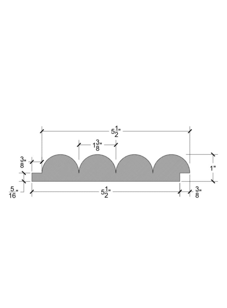 Fluted Round Paneling